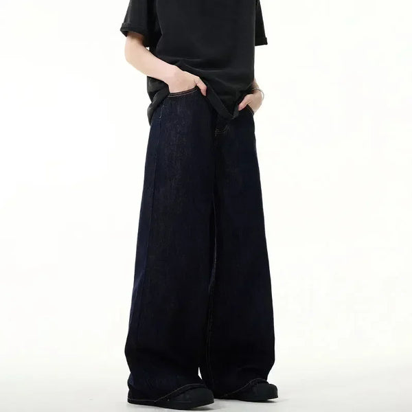 Autumn Mens Bell Leg Denim alternatif görünüm