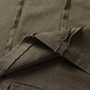 Grunge Yırtık Patchwork Tişört, yakın çekim — Navra Wear