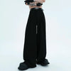 Elegant Pleat Straight Suit Trousers