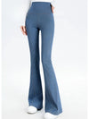 Women High-Rise Bell Denim Leggings Denim
