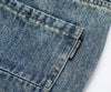 Y2K Baggy Jean Pantolon, stil görünüm — Navra Wear