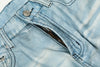 Heritage Faded Rinse High Street Bell Leg Denim