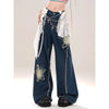 2000s Faded Stellar Patch Bell Denim