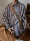 Bold Stripe Oversize Trendy Top