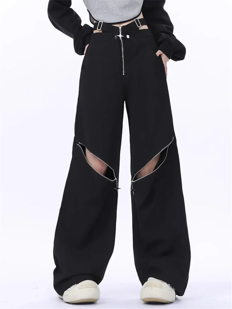 Y2K Throwback Oversized Trousers