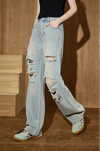 Durable Torn Urban Beat Boyfrind Denim