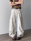 Classic & Sleek Rinse White Relaxed Denim