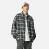 Varsity Checker Embroidered Button Shirt