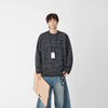 Bisiklet Yaka Sweatshirt, yakın çekim — Navra Wear