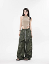 Tie-Dye High-Rise Street Trousers