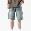 Torn Mosaic Streetwear Shorts