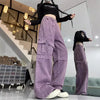 Purple Classic Bib Denim