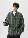 All-American Blue Vintage Plaid Shirt