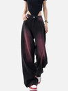 Durable Dark Urban Beat Bell Leg Denim