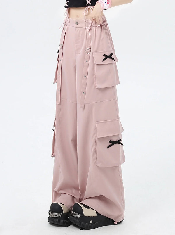 Sweet Cargo High-Rise Trousers