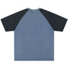Digital-Age Designed Quilted Checkered-Flag Relaxed-Cut Cotton T-Shirt