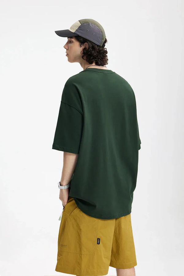 Lazy Sunset Print T-Shirt alternatif görünüm