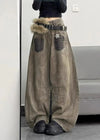 Durable High Street Curved Knife Denim