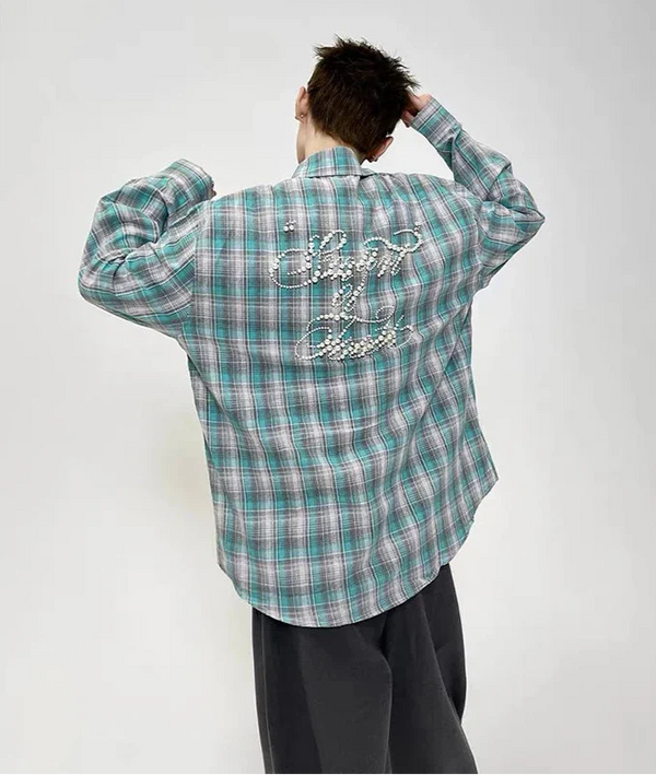 Wide Stripe Premium Button Casual Top alternatif görünüm
