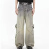 Metro Faded Urban Beat Bell Leg Relaxed Denim