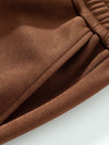 Bol Kesim Beli Lastikli Şort, kombin görünüm — Navra Wear
