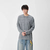 Neck Crew Knit Cozy Long Sleeve T-Shirt
