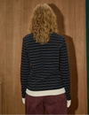 Cozy Winter Stripe Mosaic Long Sleeve T-Shirt