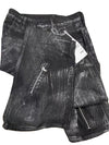 Premium Black Micro Bell Denim