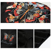 Wings-Print Embroidery Throwback Hip Hop T-Shirt