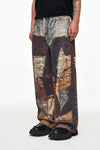 Heritage Faded 3D Printed Relaxed Denim