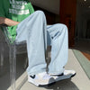 Relaxed Green Bell Leg Denim