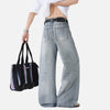 Easy High-Rise Bell Leg Denim