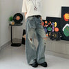 Metro Bamboo Joint Torn Relaxed Denim