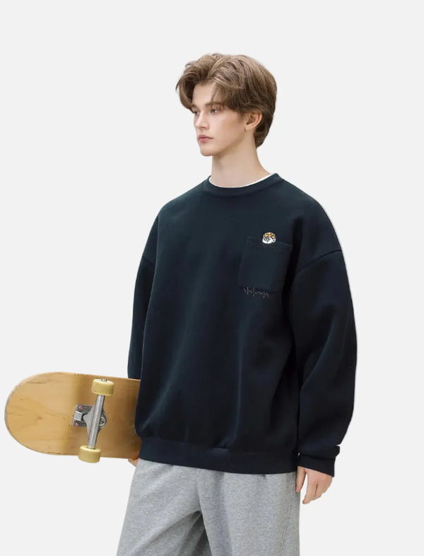 Stitch Casual Street Crewneck alternatif görünüm