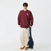 At Baskılı Bisiklet Yaka Sweatshirt, detay görünüm — Navra Wear