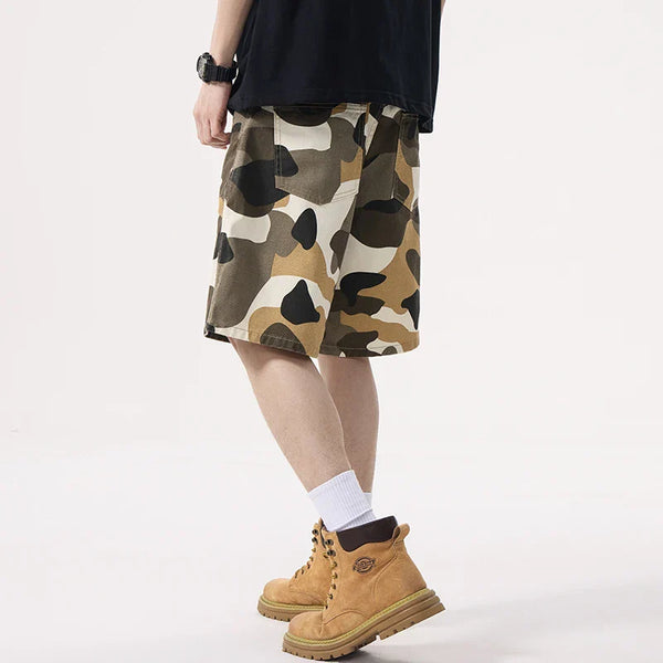 Terrain Fit Camo Cargo Shorts alternatif görünüm