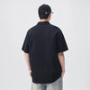 Velvet Black Loose Summer Short Top