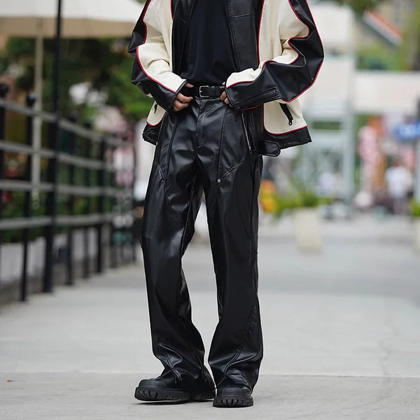 Waterproof Moto Leather Trousers