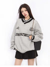 Varsity Stitch Hip Throwback Top