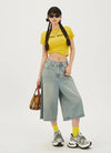 2000s Blue Women's Rebel Denim Shorts