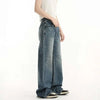 Sequin Mosaic Wornout Burr Edge Denim