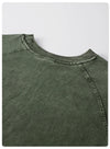 Vintage Yıkanmış Oversize Tişört, arka görünüm — Navra Wear