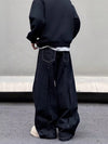 Wardrobe Staple Black Relaxed Bell Leg Denim