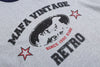 Vintage Patchwork Tişört, yakın çekim — Navra Wear