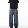 Heritage Western Style Striped Utility Denim