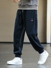 Bol Kesim Beli Lastikli Jogger, yan görünüm — Navra Wear