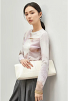 Chic Mesh Long Sleeve T-Shirt
