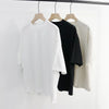 Washed-Out Drop-Shoulder Drop Shoulder Cotton T-Shirt