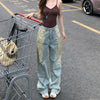 Modern High-Rise Relaxed Torn Denim