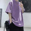 Sade Oversize Tişört, yan görünüm — Navra Wear